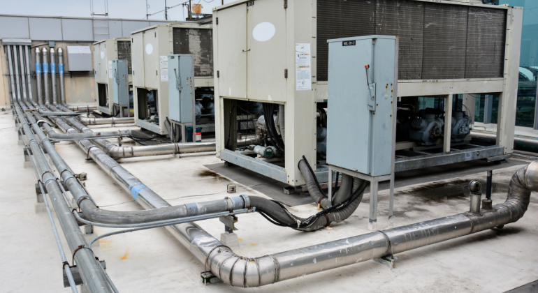 Safe Building with HVAC